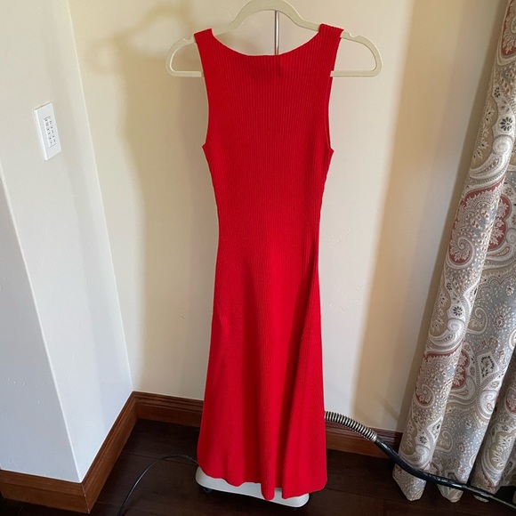 Mara Hoffman Red Knit Dress - Picture 2 of 3